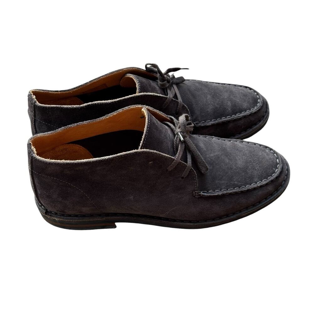 Drake's Brown Suede Chukka Boots Handmae Men's Dress Shoes Size 10H